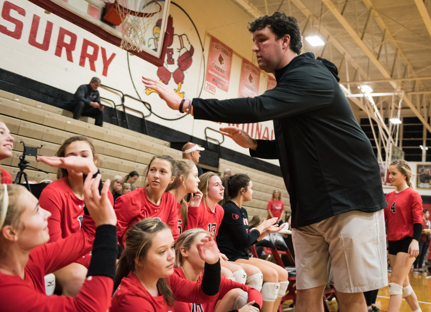 East Surry Mount Holly Mountain Island Charter Volleyball